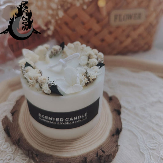 Scented Soy Flower Candle